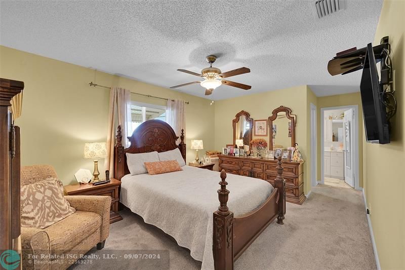 Large Master bedroom with bathroom