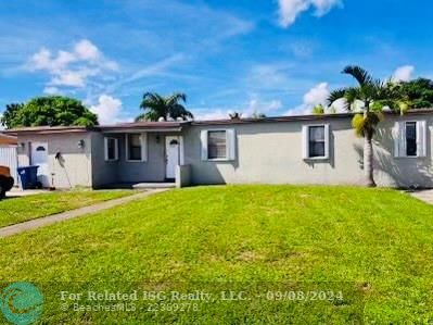 1815 NW 121 ST Street Front of House and Big Yard