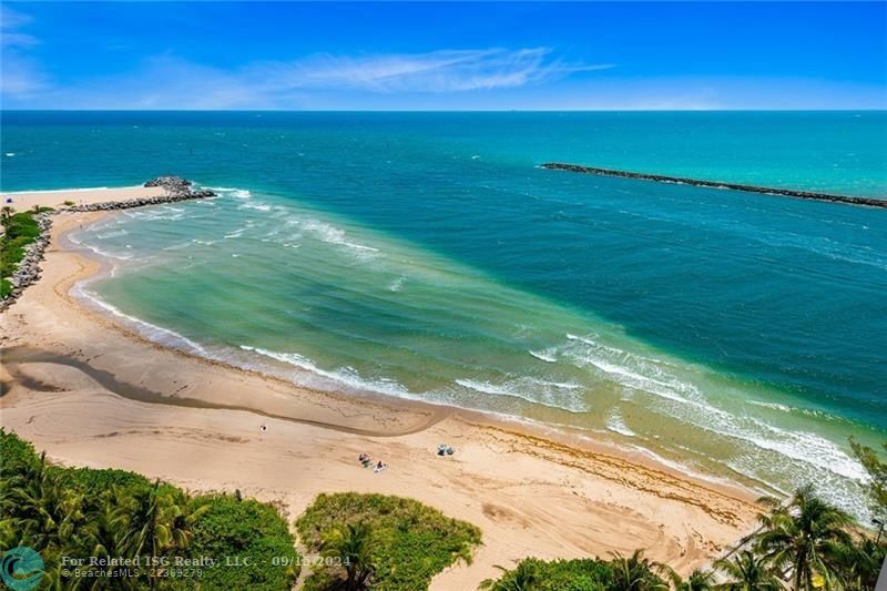 Private Beach just outside your Door.