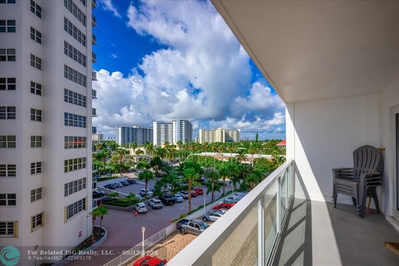 West views from your private balcony