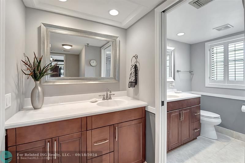 Tastefully Updated Master Bathroom