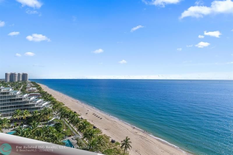 Master Bedroom Balcony Direct Ocean & Northeast View