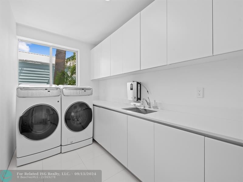 First Floor Laundry Room