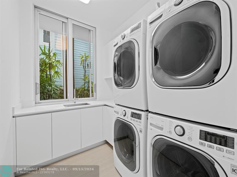 Second Floor Laundry Room