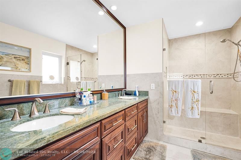 MASTER BATH WITH STEP-IN SHOWER