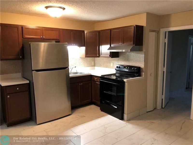 remodeled kitchen