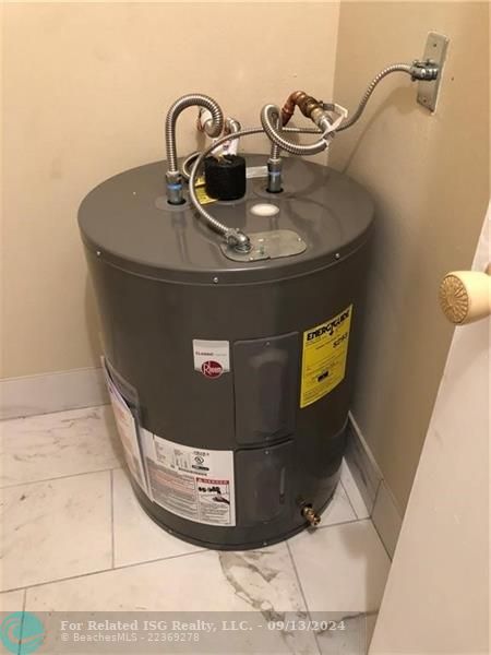 new hot water heater