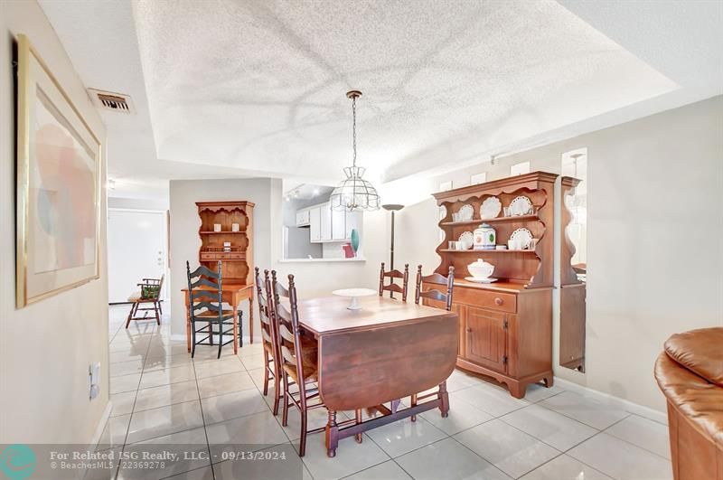 Elegant Dining Room areas open to Kitchen!