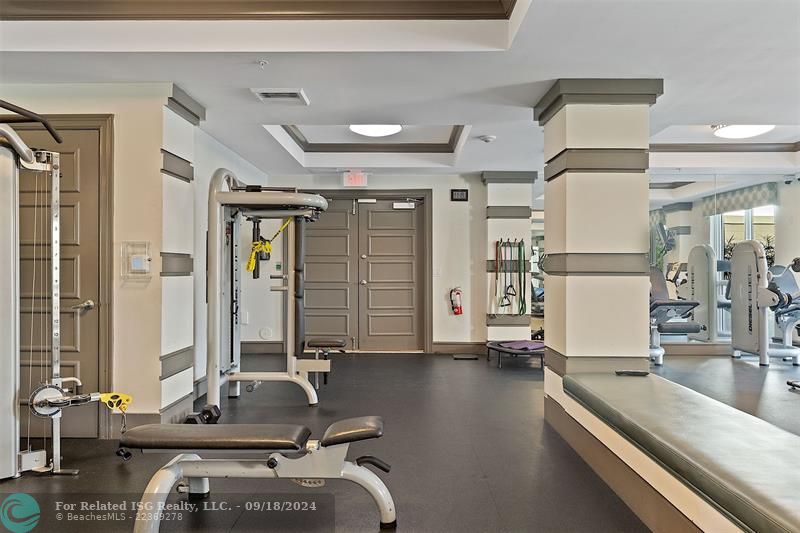 fitness center