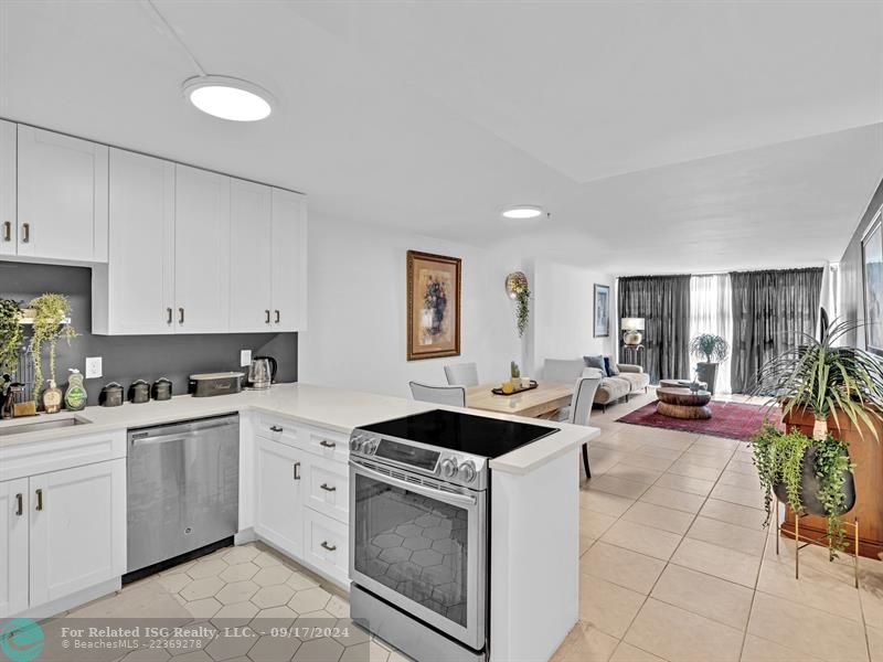 OPEN PLAN KITCHEN