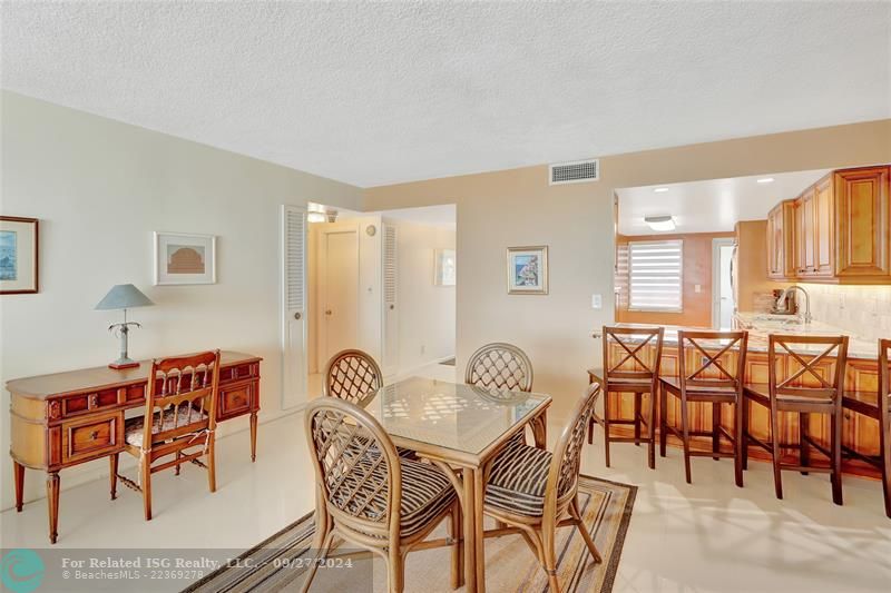 Kitchen is Open to Living Area allowing for Ocean Views.