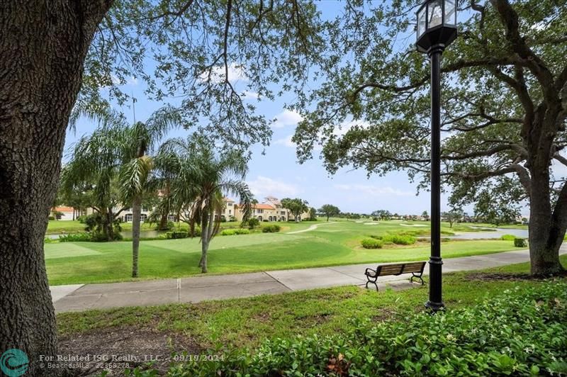 Garden and Golf Views