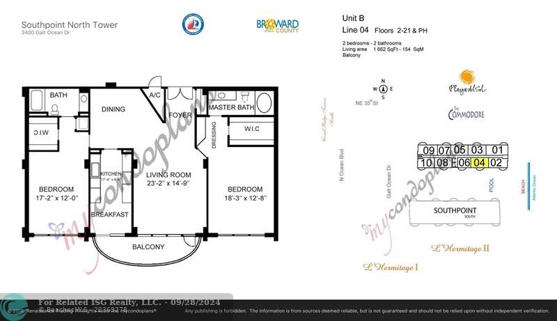 Floor plan for 1104 N.