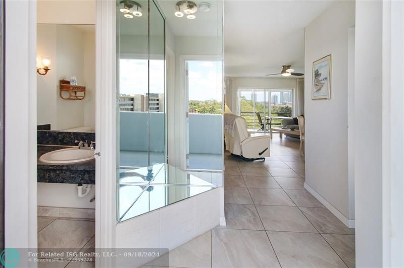 foyer entrance into your condo