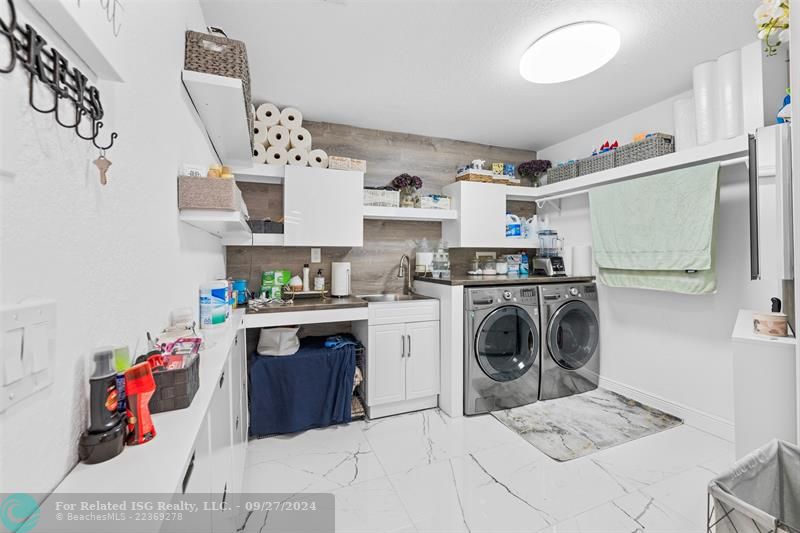 HUGE Laundry Room