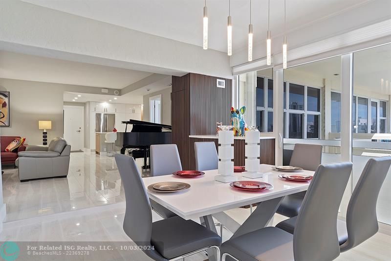 View from Dining Area into Living Area