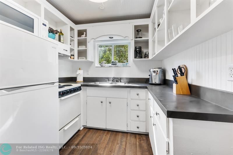 Upstairs studio kitchen