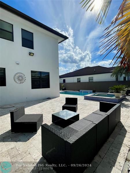 Patio/Pool Backyard Sitting Area