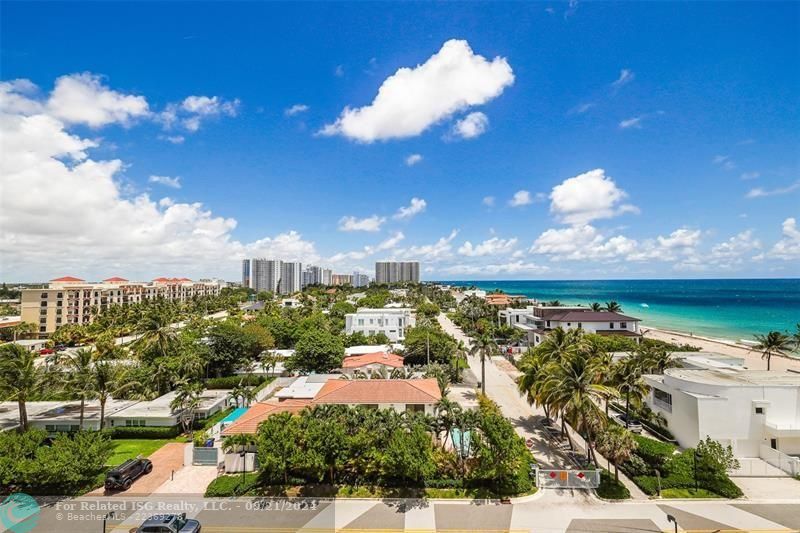 North views of Lauderdale Beach neighborhood