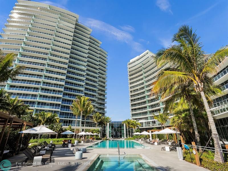 Oceanfront Pool area