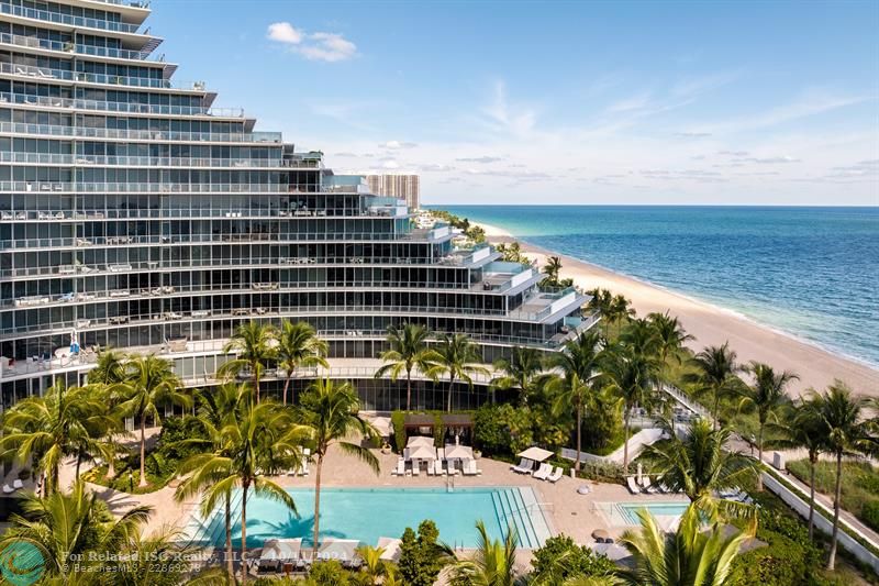 Oceanfront Pool area