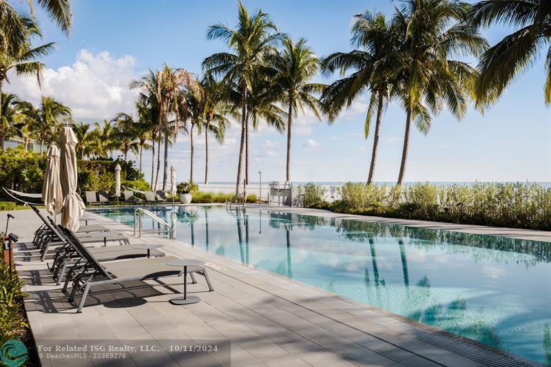 Oceanfront Lap Pool