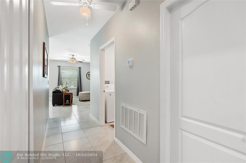 Guest bathroom with tub