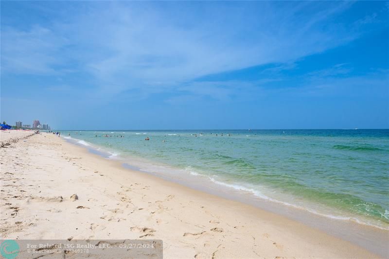 Ocean views looking north. Every day is a beach day here!