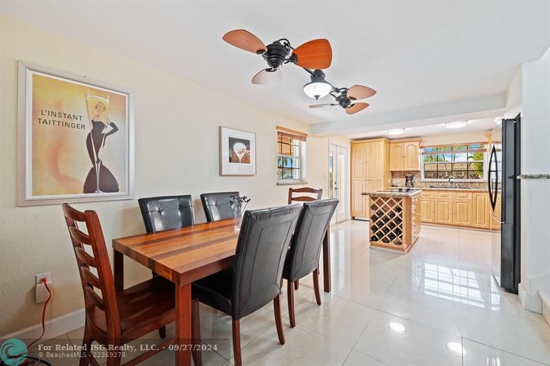 Kitchen with Dining area