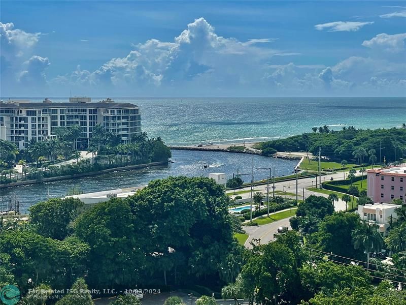 Enjoy the Ocean and Inlet views from Lake House South #16C