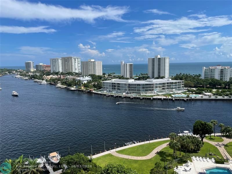 Relaxing Ocean and Lake Boca Views from Lake House South 16C