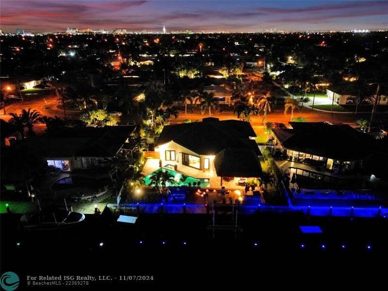 Night Time Intracoastal. View