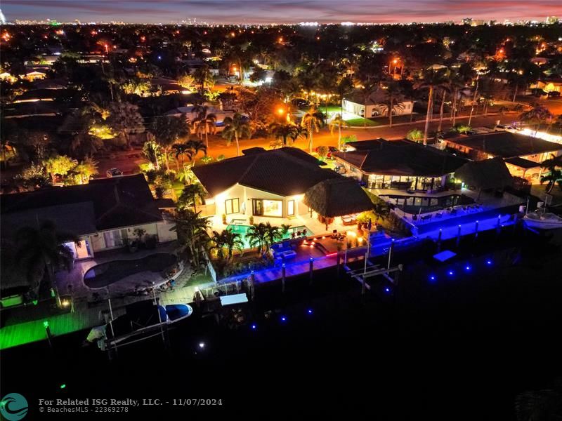 Night Time Intracoastal View