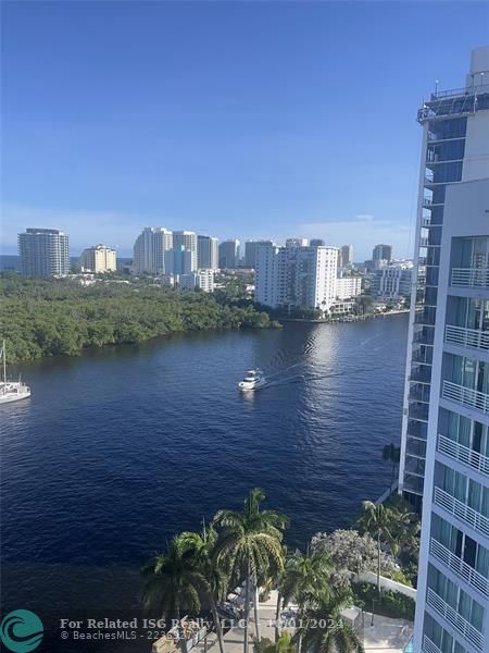 View from balcony to the south.