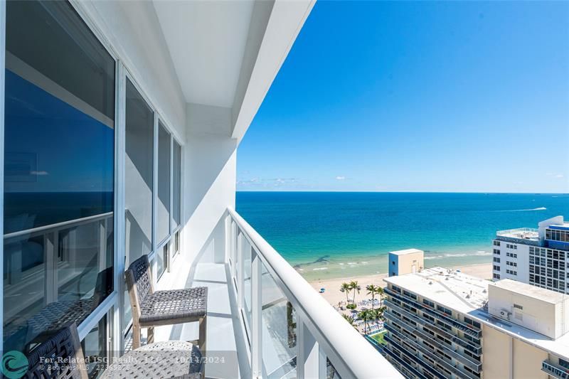 Newly Completed Balcony w/ Glass Railing