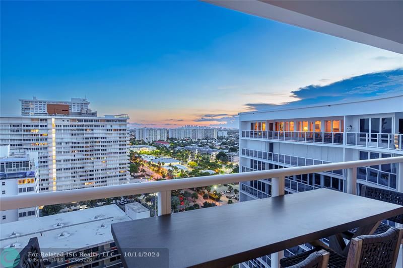 Newly Completed Balcony w/ Glass Railing