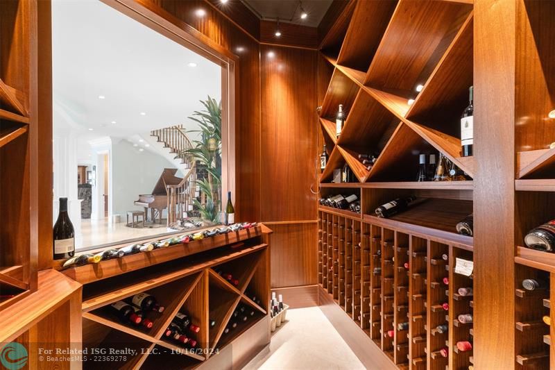 Temperature Controlled Wine Room