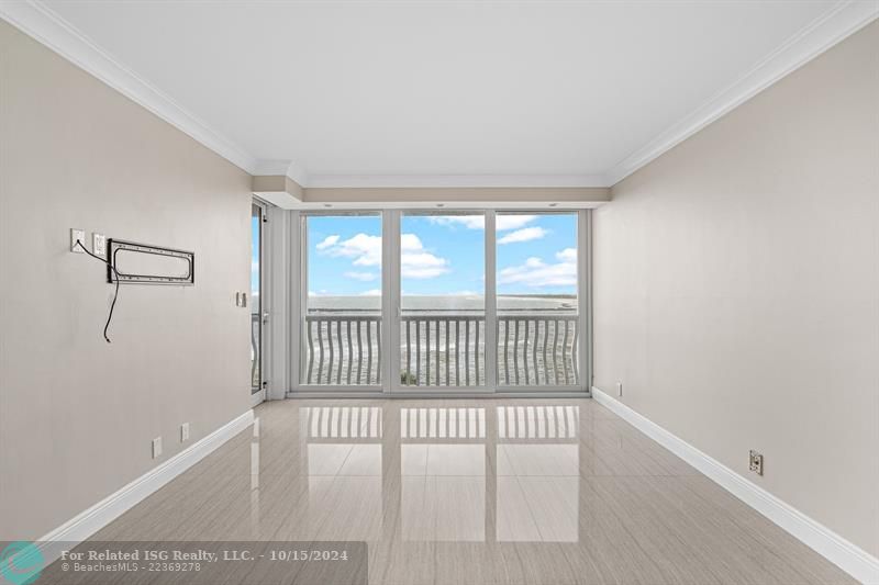 Master bedroom with ocean views