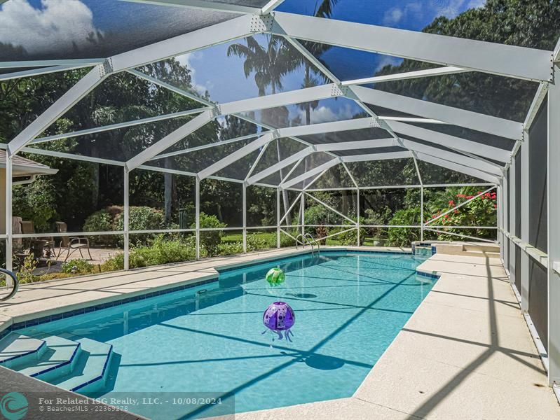 Pool/spa area for entertaining!