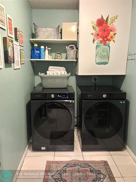 First floor laundry room