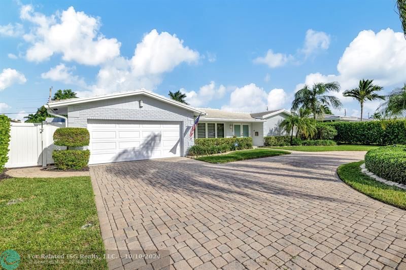 Circular Paver Driveway