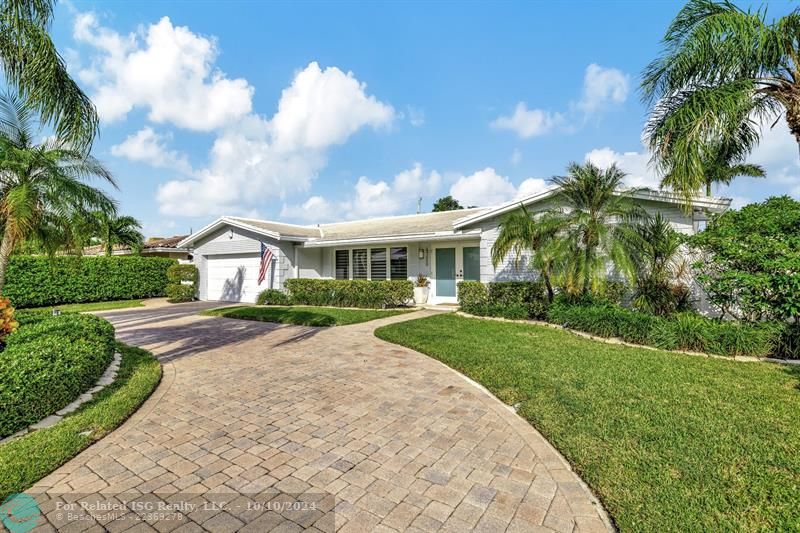 Circular Paver Driveway