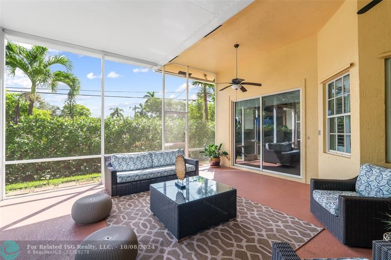 Patio/Screen and Covered Lanai