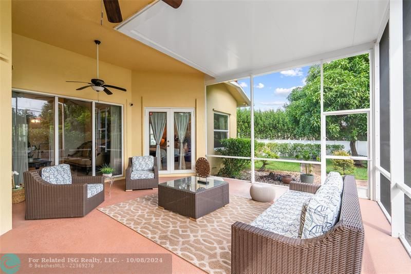 Patio/Screen and Covered Lanai