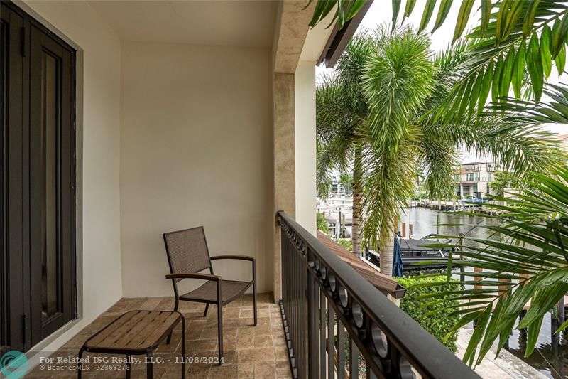 Primary Bedroom Waterfront Balcony