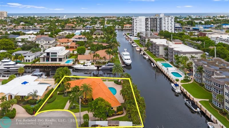 Looking East to Intracoastal and Ocean