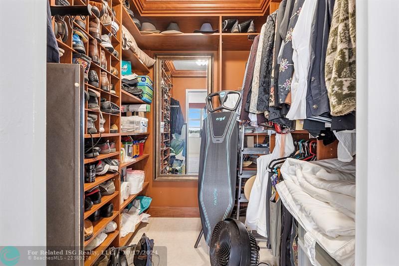 Master Bedroom Closet