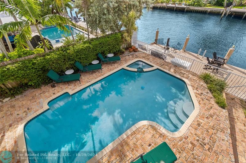 Pool View From Open Deck