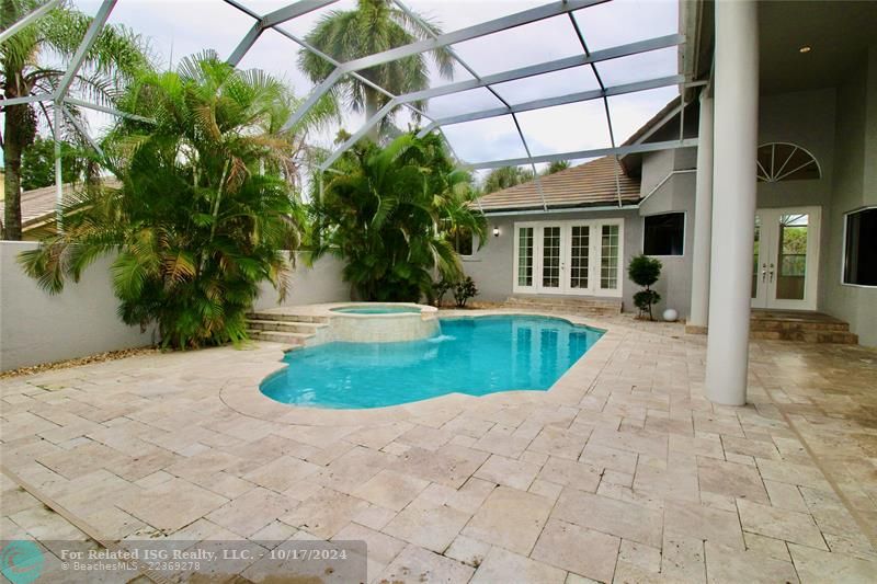 POOL FROM UPSTAIRS GUEST