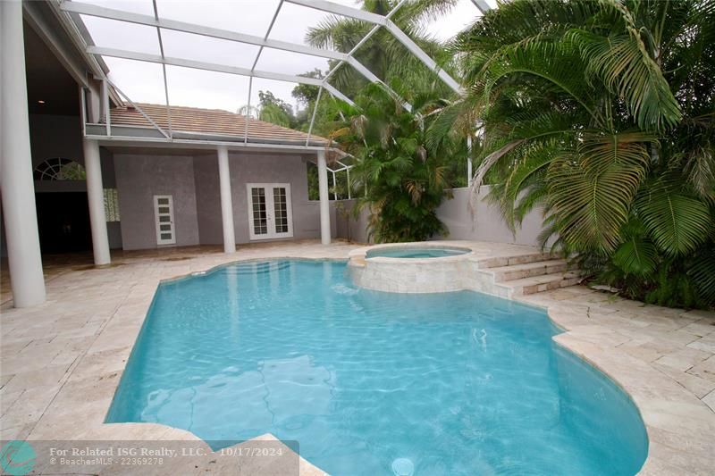 POOL FROM UPSTAIRS GUEST